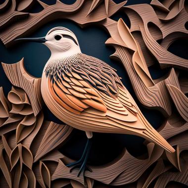 3D model dotterel (STL)